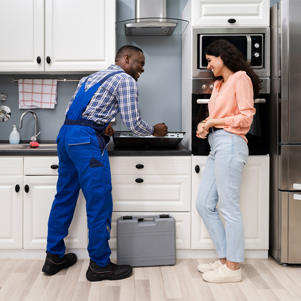 can you provide an estimate for cooktop repair before beginning any work in Chesterfield